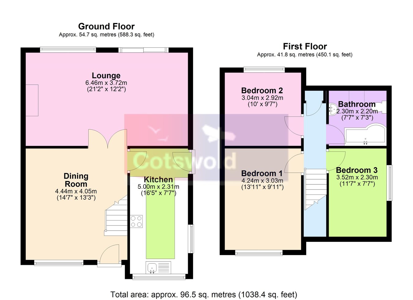 12, Ashmead Drive, Cheltenham floorplan