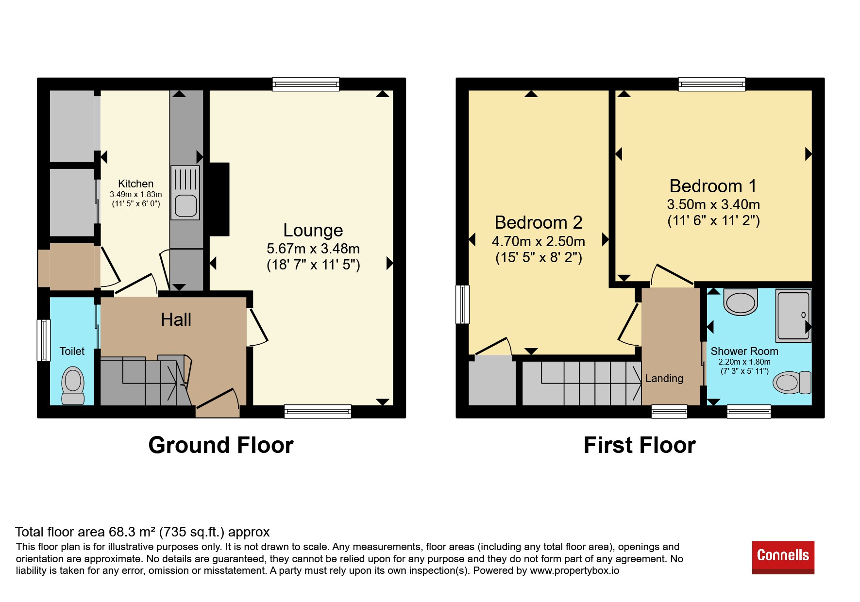 17, Brooke Road, Cannock floorplan