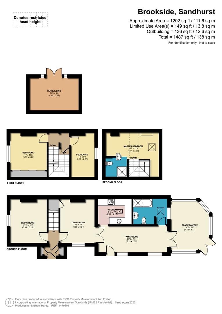43, Brookside, Sandhurst floorplan