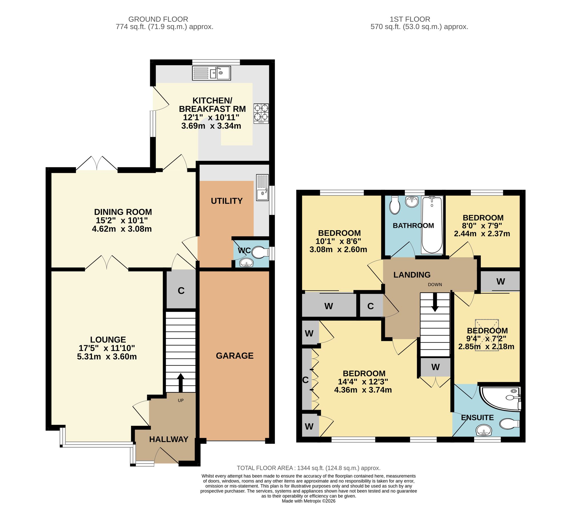10 Kenilworth Gardens, Southampton floorplan