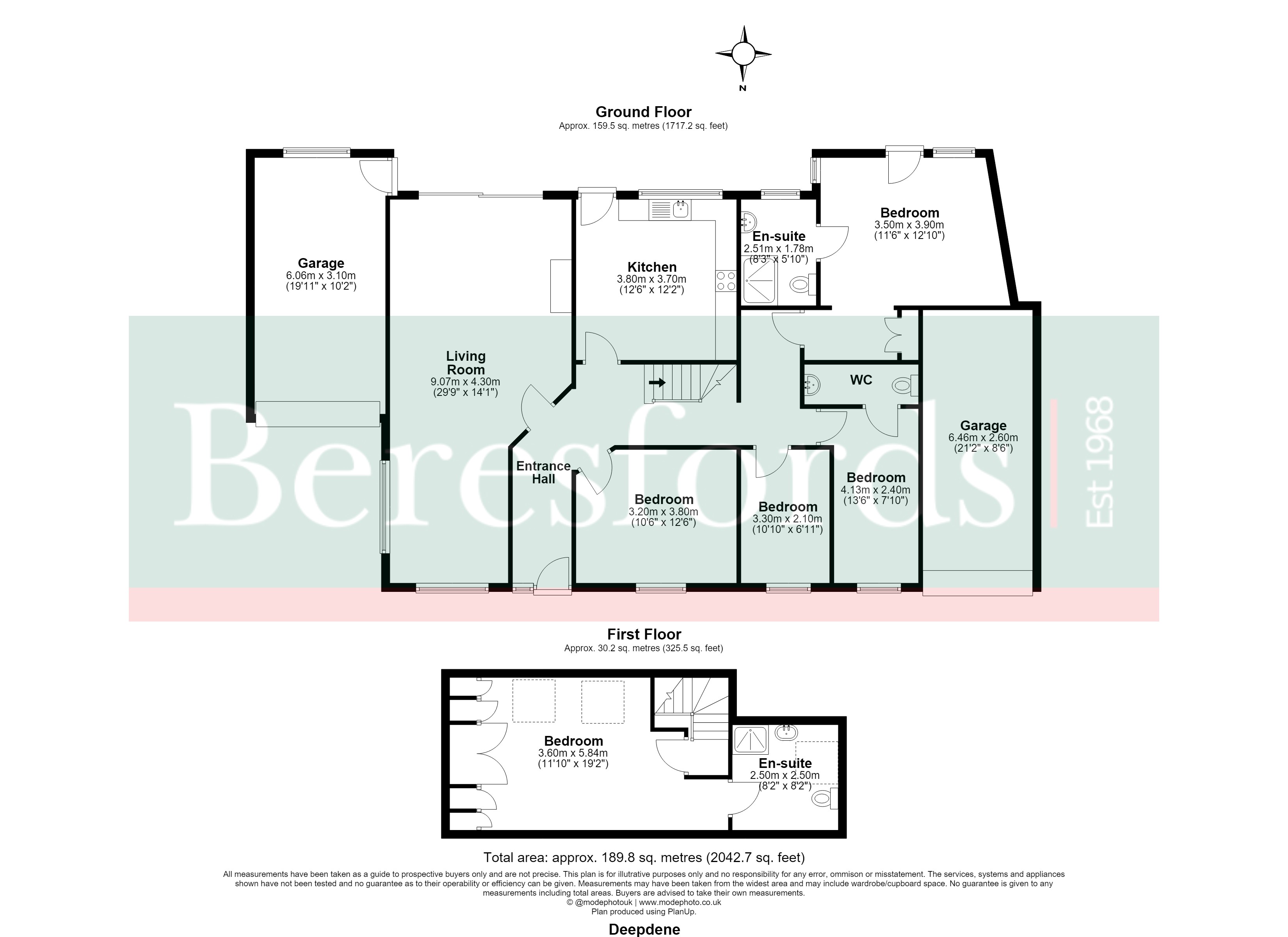 Deepdene,, Days Lane, Brentwood floorplan