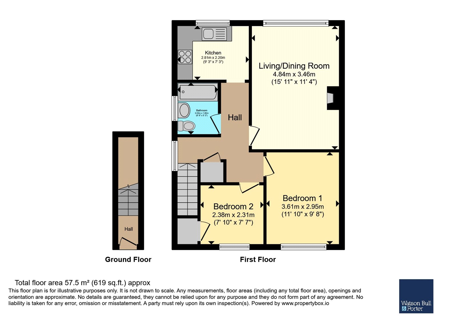 2 Packsfield Mews, 29A, Station Road, Ryde floorplan