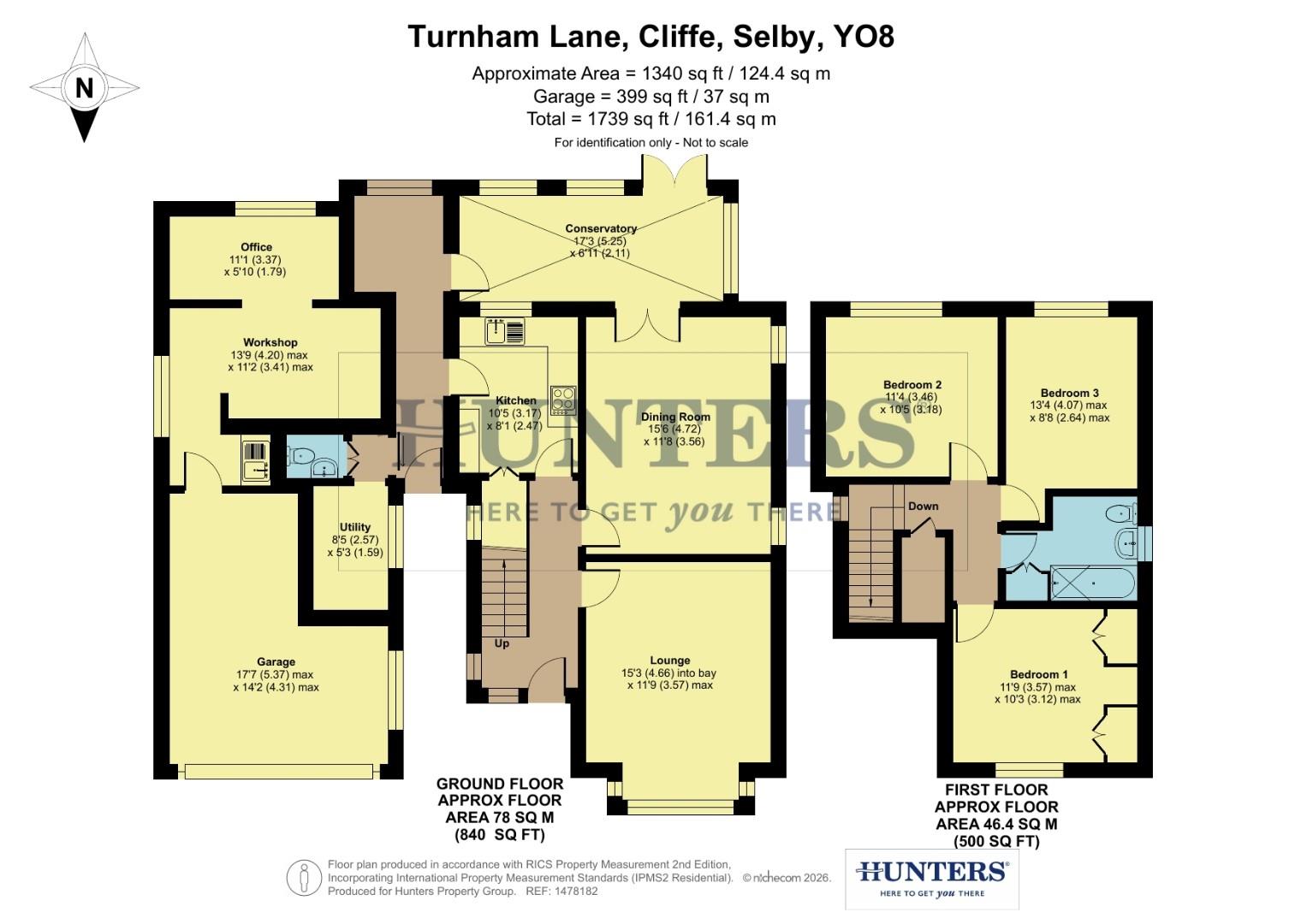 Springfield House, 5, Turnham Lane, Selby floorplan