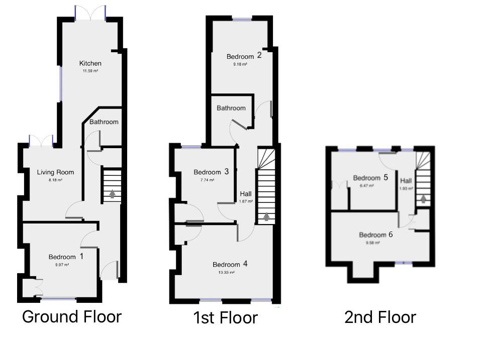 34, Belgrave Road, Cambridge floorplan