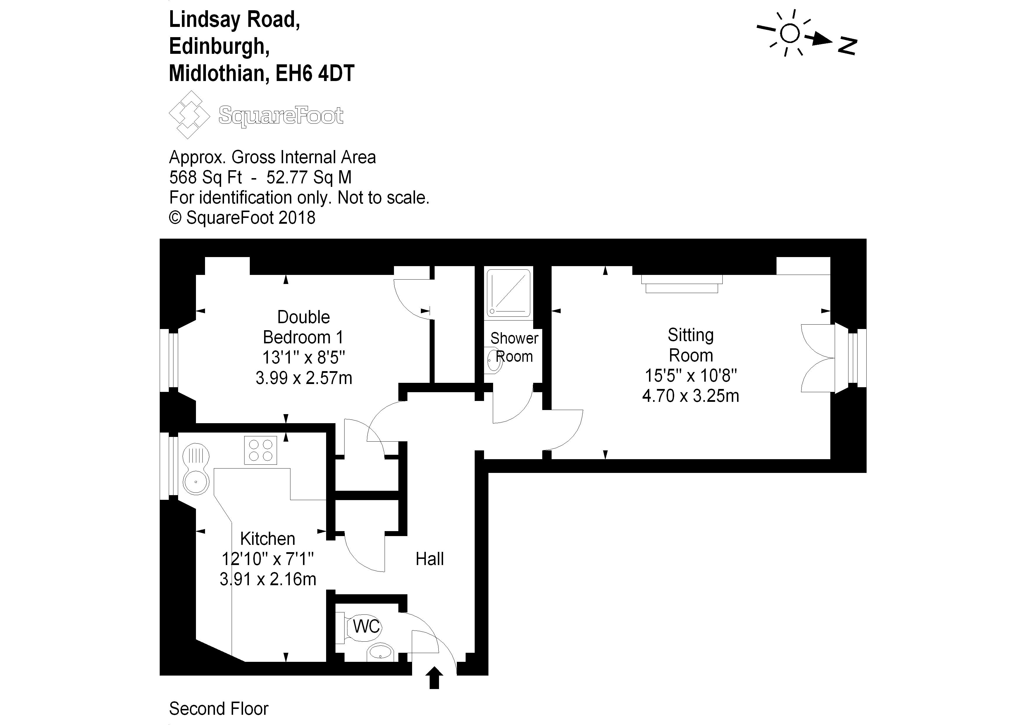 1 Bedrooms Flat for sale in 7/7 Lindsay Road, Edinburgh EH6