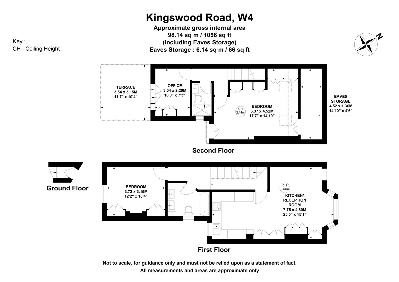Kingswood Road, Chiswick floorplan