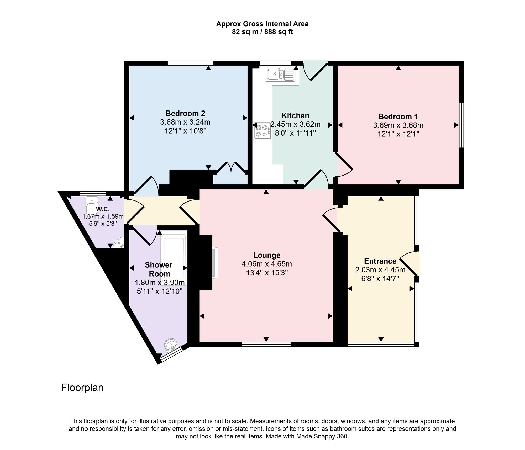 Willowfield Lodge Rochdale Road, Halifax floorplan