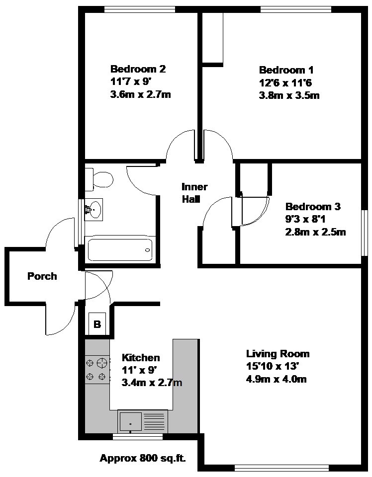 3 Bedrooms Detached bungalow for sale in The Fairway, Midhurst GU29