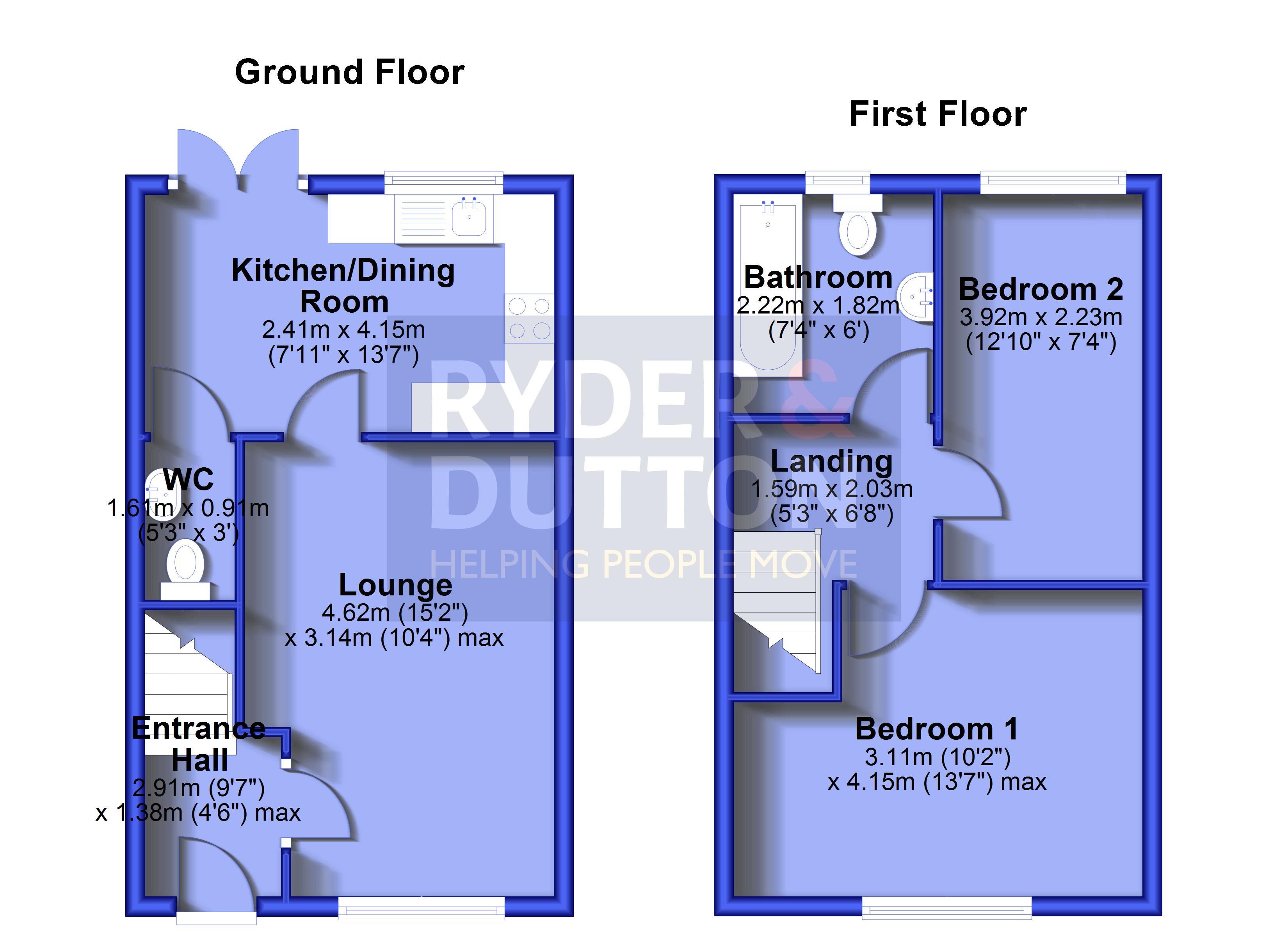 65, Beaconsfield Road, Greater Manchester floorplan