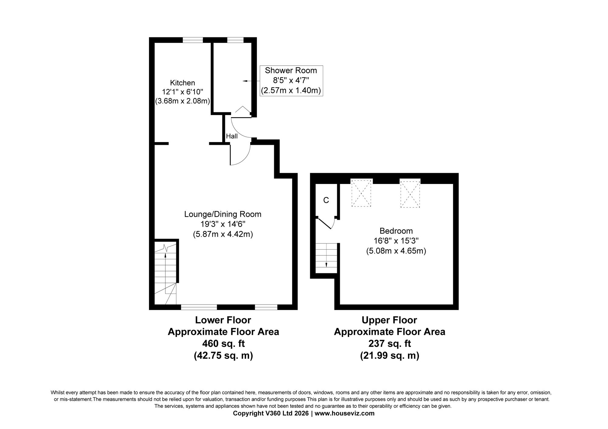 23d Main Street, Livingston floorplan