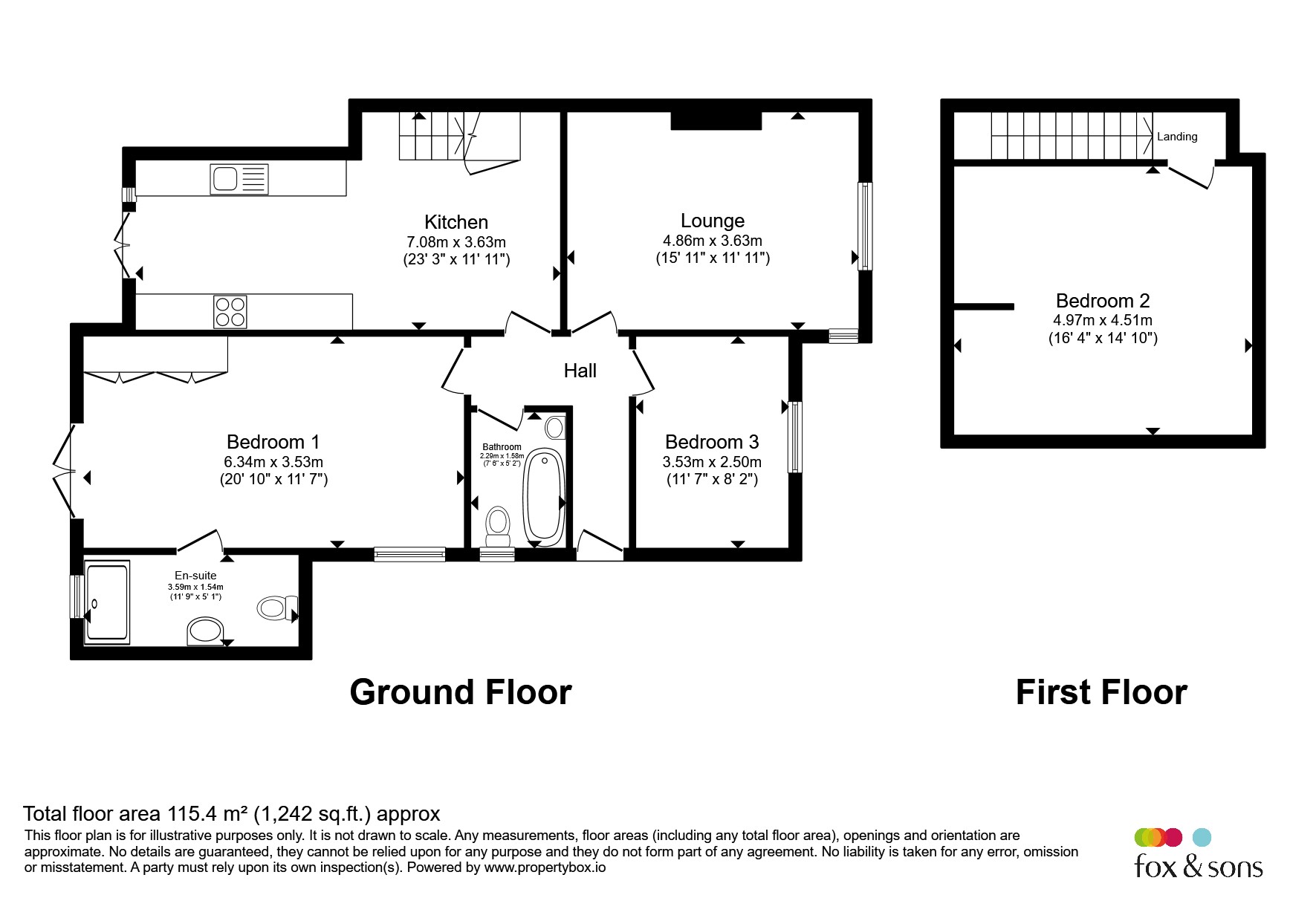 104, Castle Drive, Pevensey floorplan