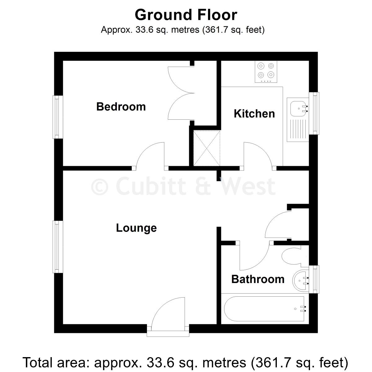 29, Brooklands Road, Crawley floorplan