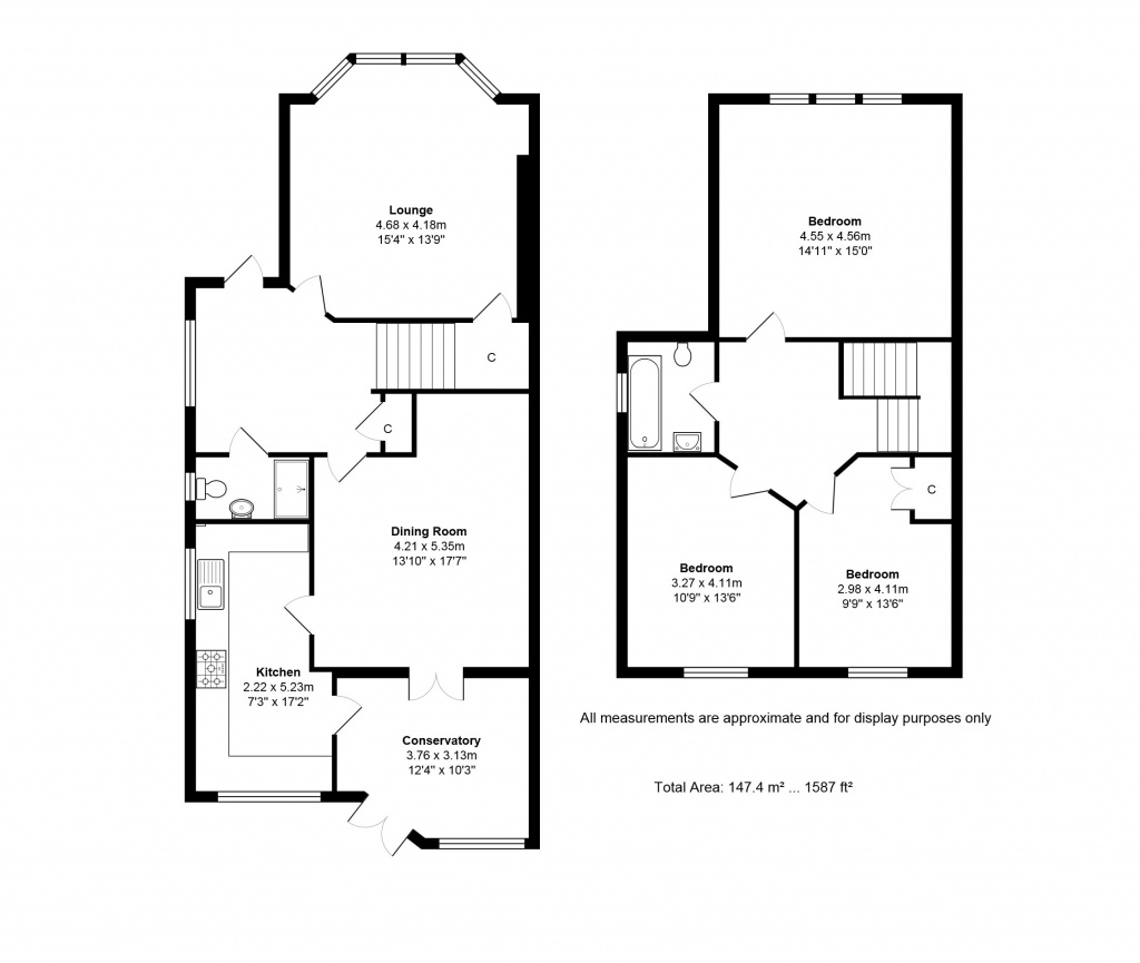 3 Bedrooms Semi-detached house for sale in Bellfield Road, Stirling FK8