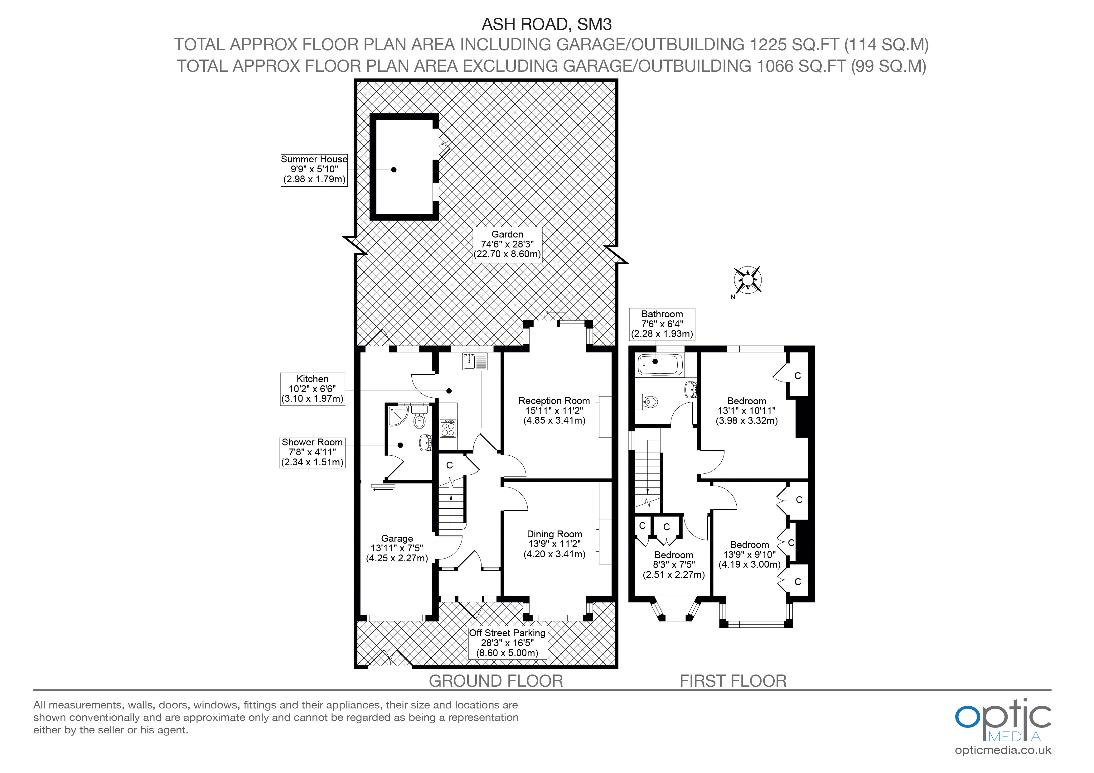 58, Ash Road, Sutton floorplan