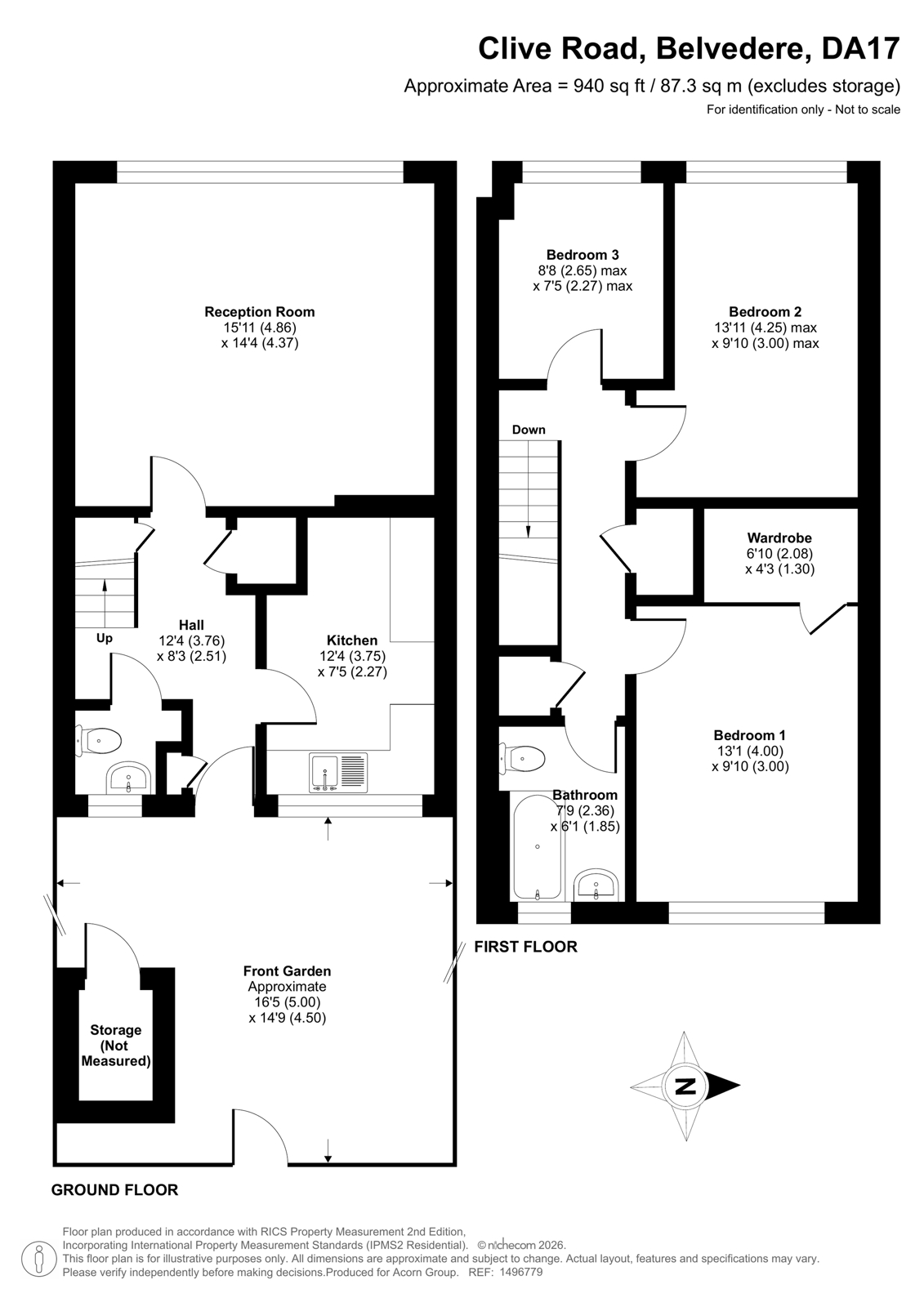 111, Clive Road, Belvedere floorplan