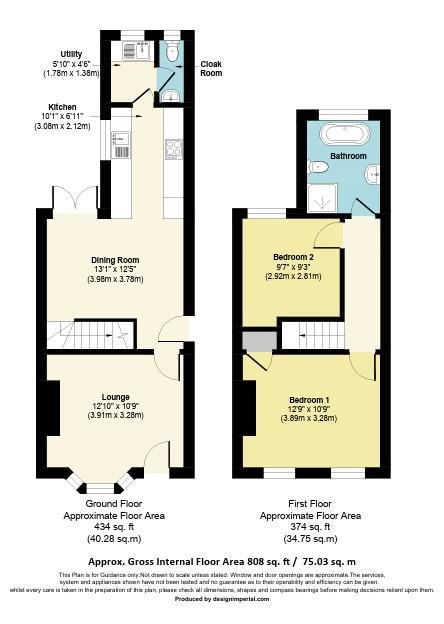 2, St. James Road, Carshalton floorplan