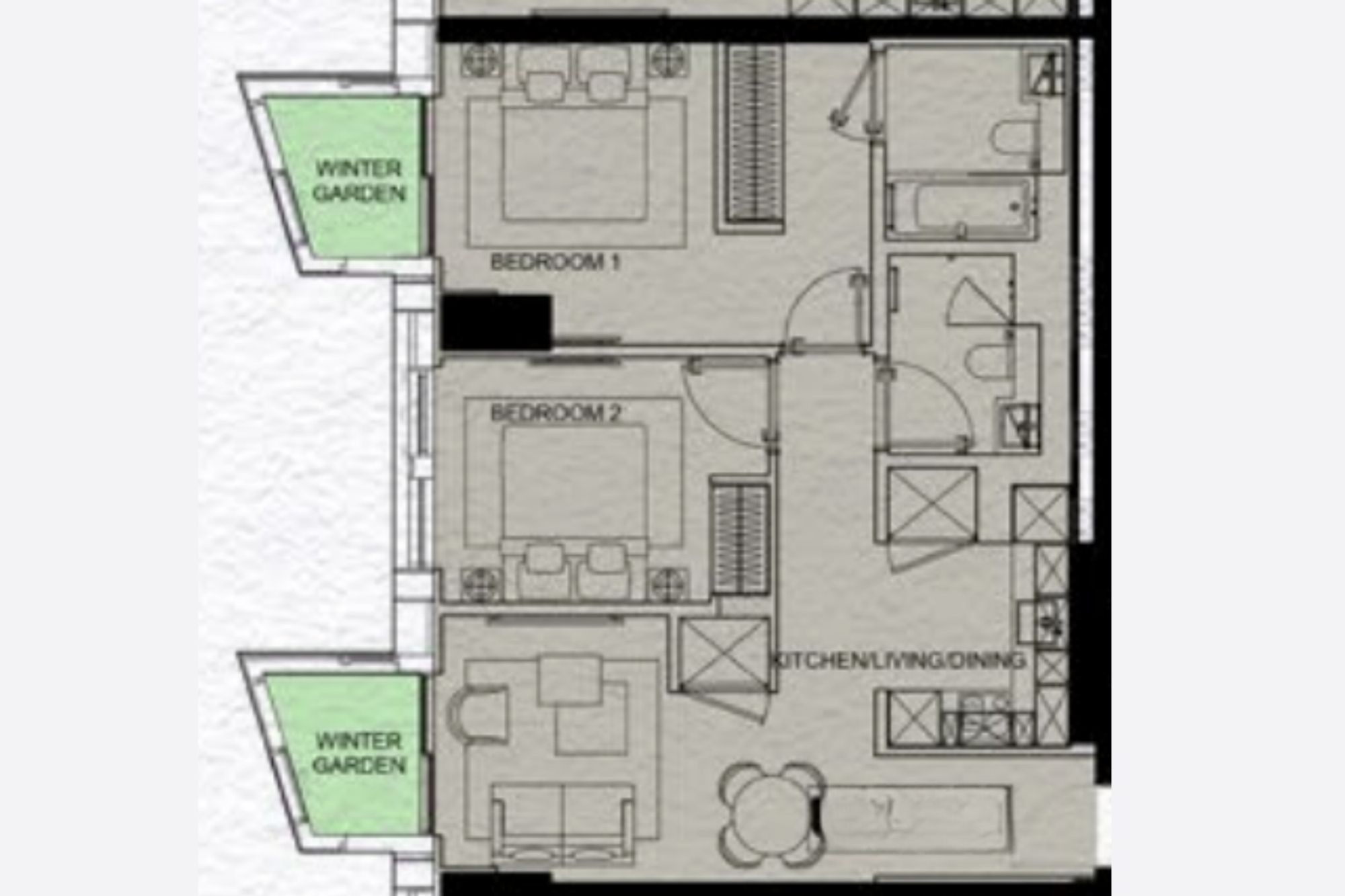 Parry St, London floorplan