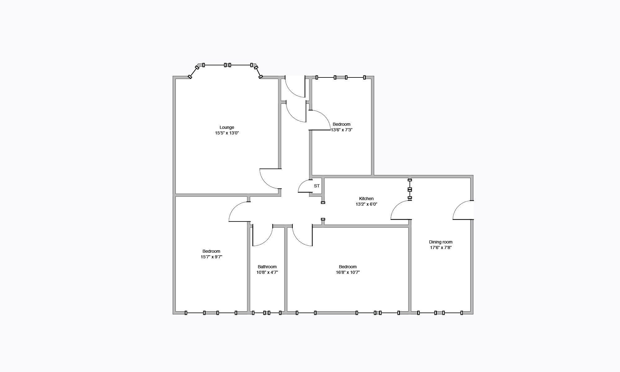 3 Bedrooms Flat for sale in Kilmarnock Road, Shawlands, Glasgow G43