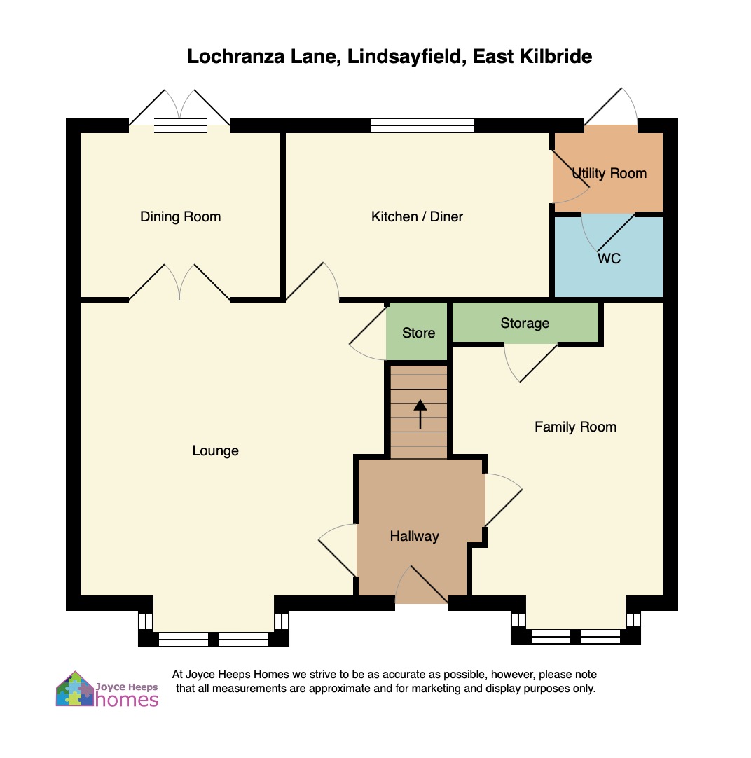 5 Bedrooms Detached house for sale in Lochranza Lane, Lindsayfield, East Kilbride G75