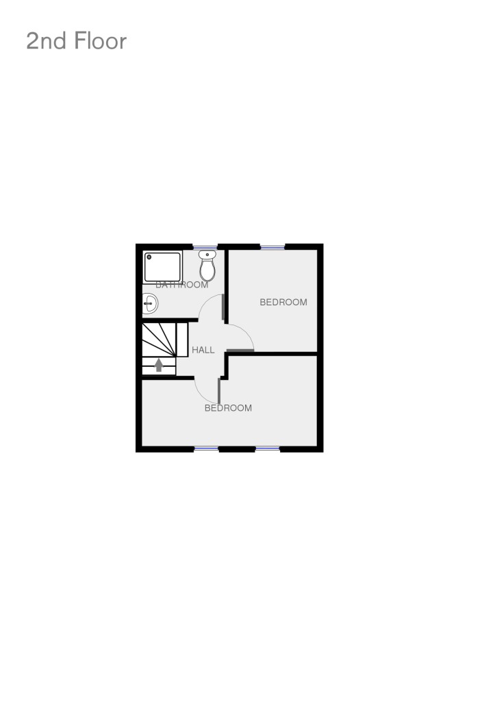 2, Norman Street, Cardiff floorplan
