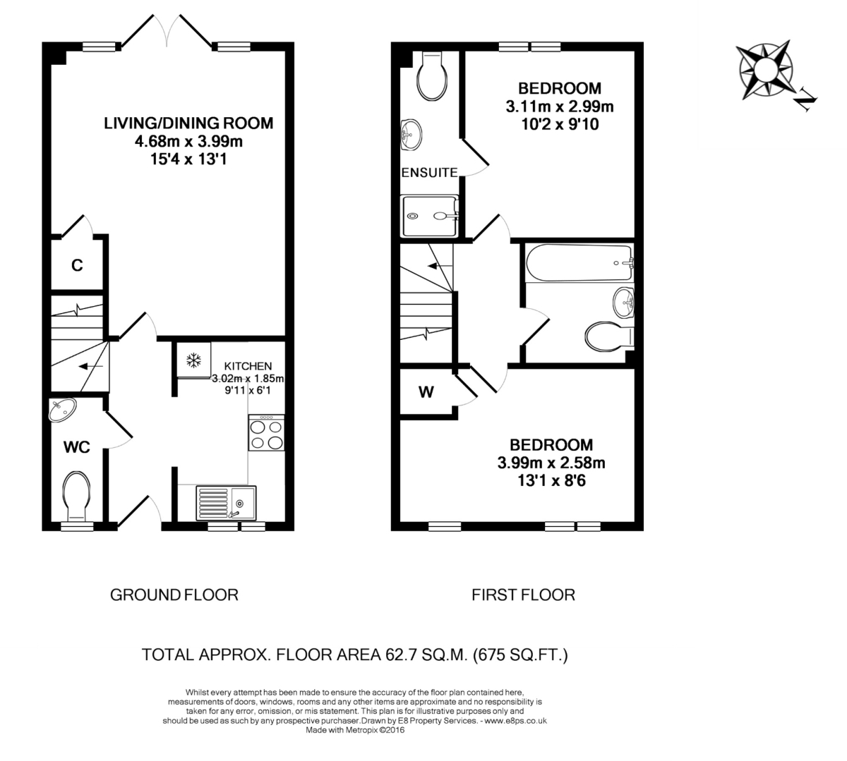 18, Damson Drive, Didcot floorplan