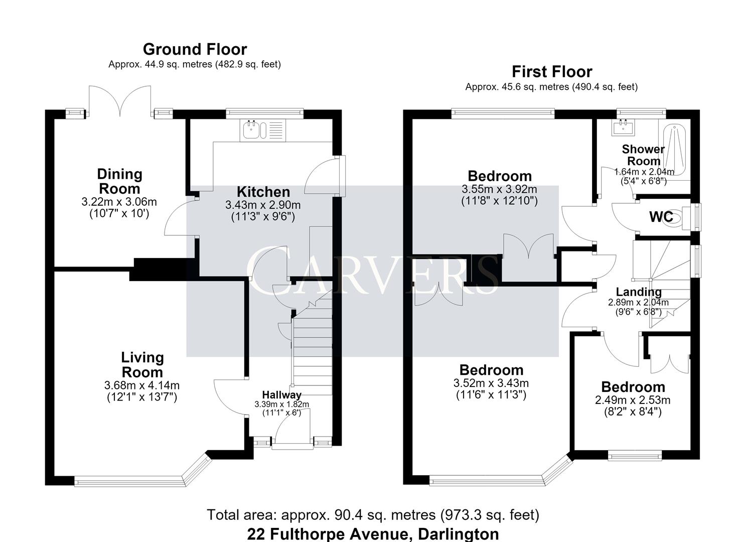 22, Fulthorpe Avenue, Darlington floorplan