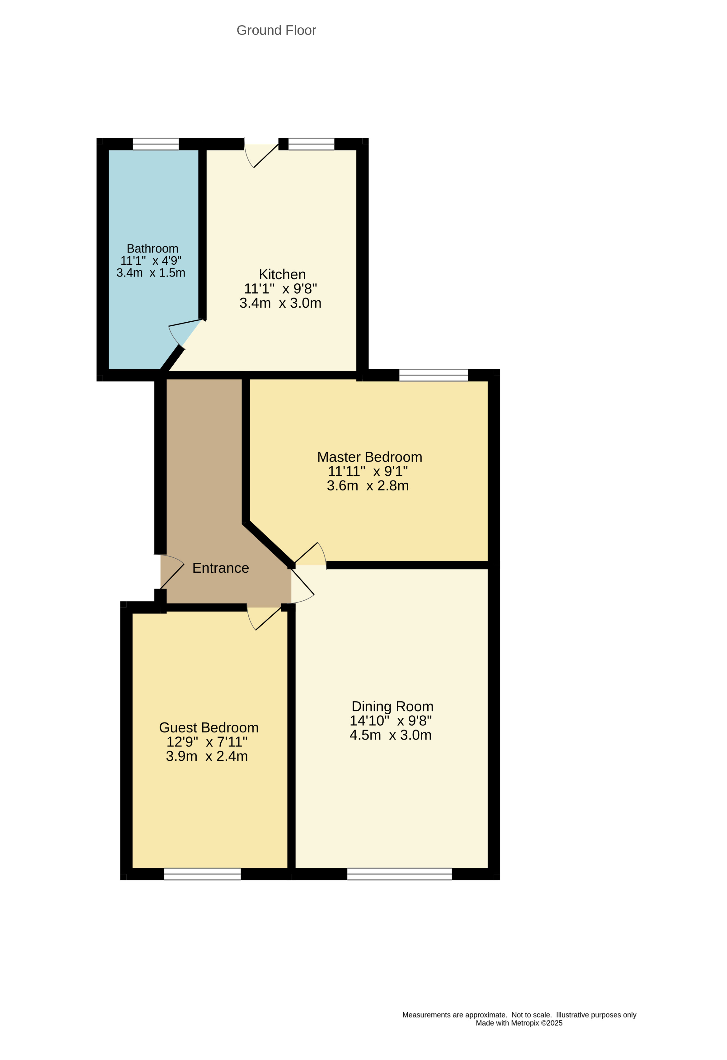 169A, Albany Road, Coventry floorplan