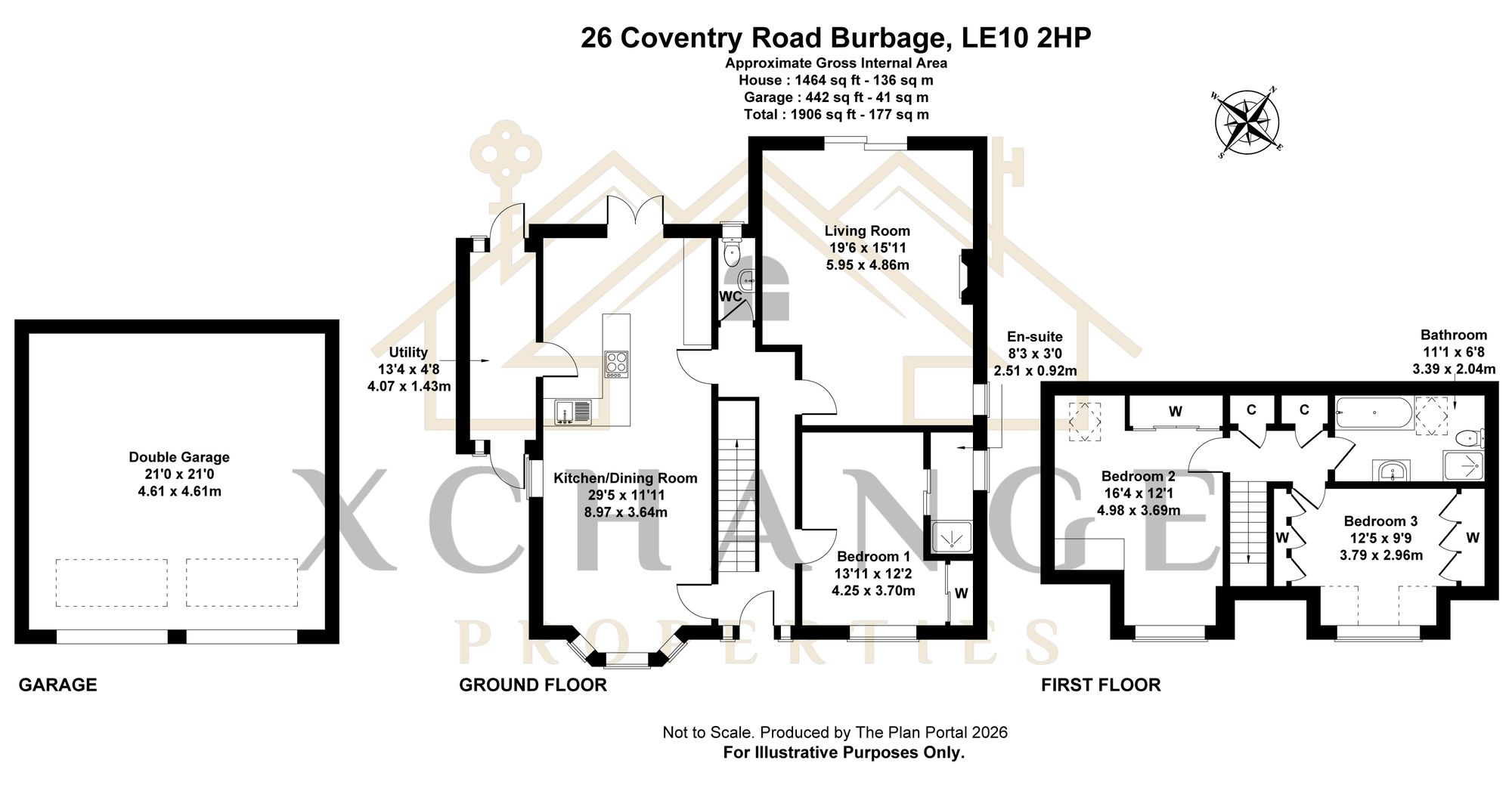 26 Coventry Road, Hinckley floorplan