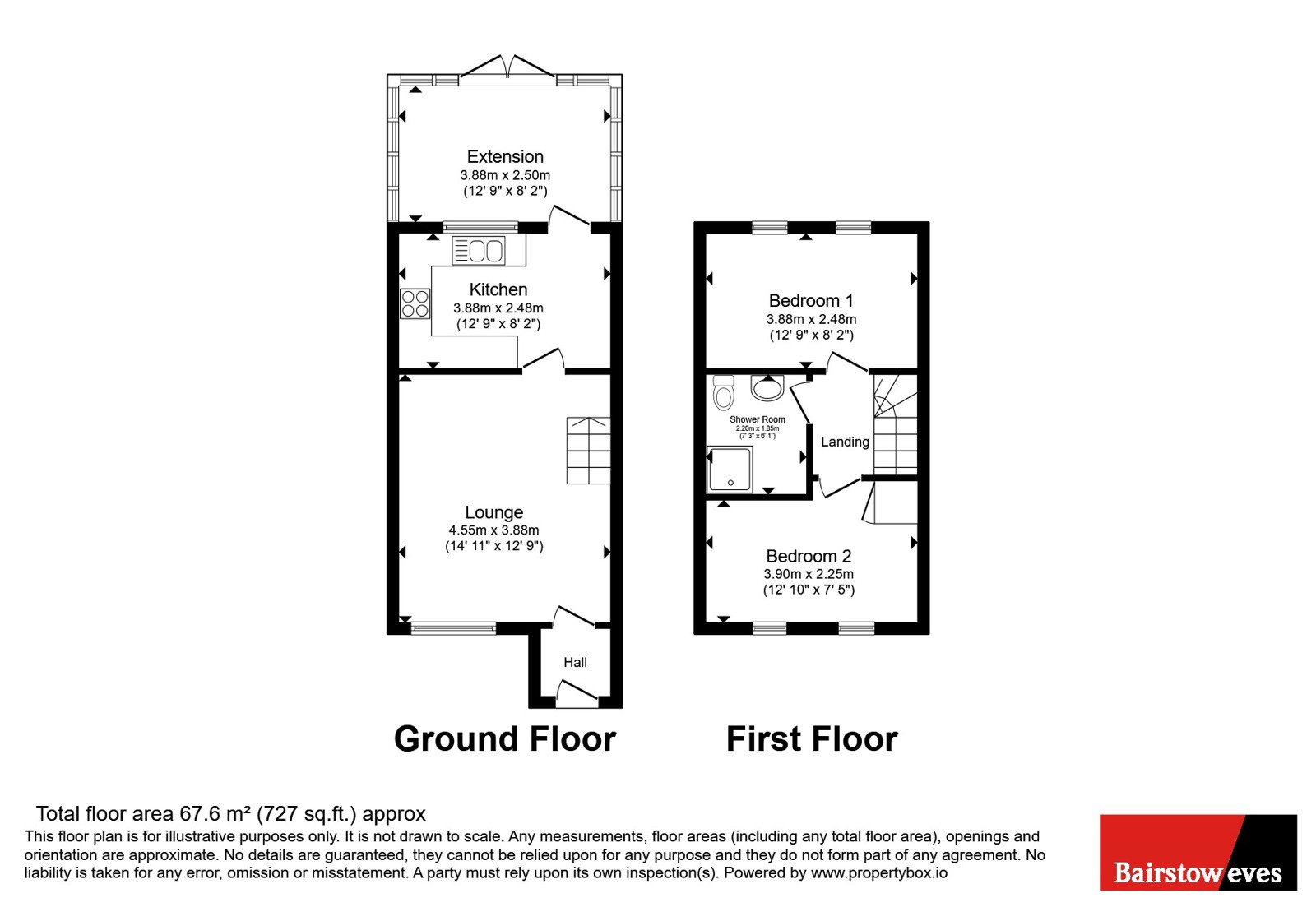 24, Goldwing Close, London floorplan