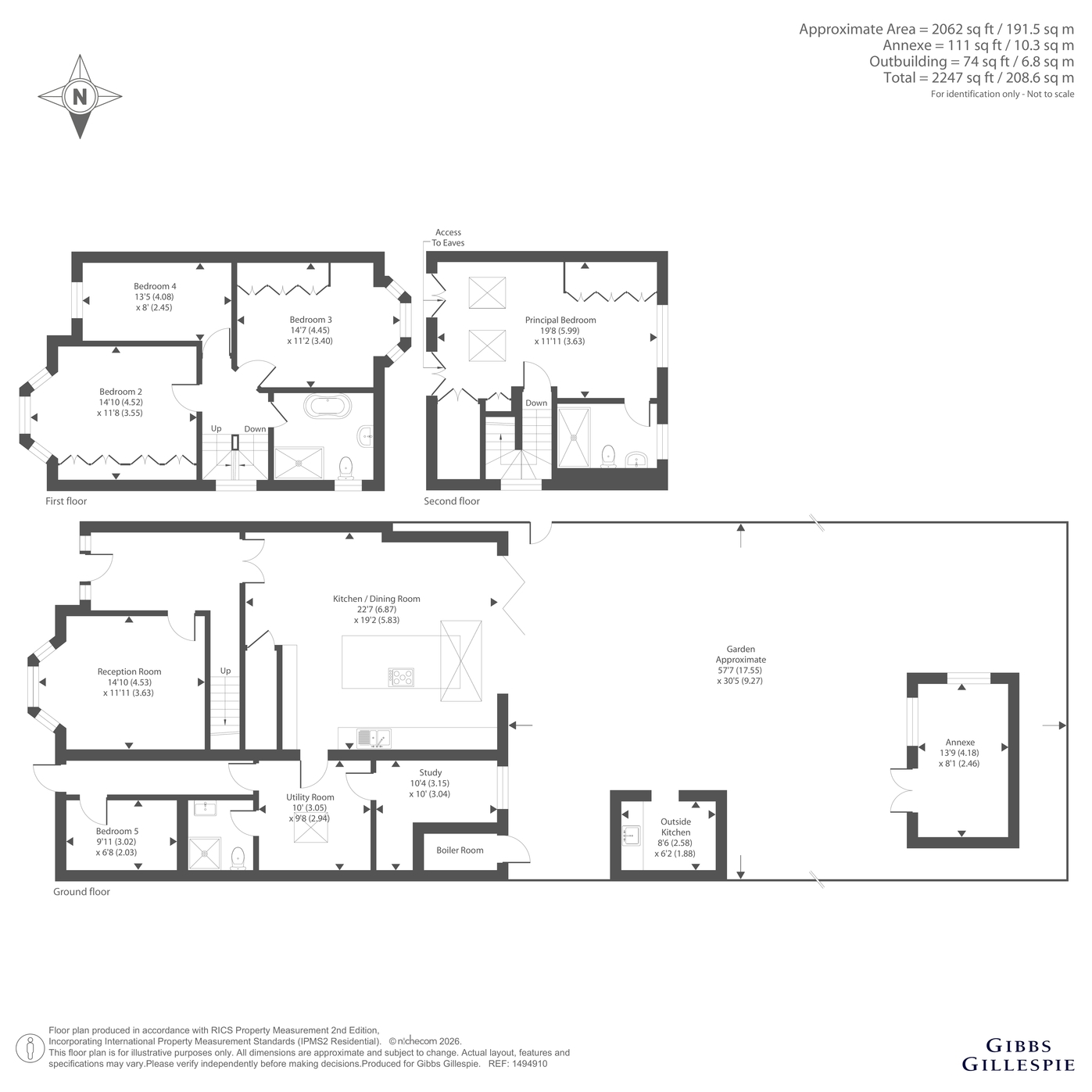 32, Park Drive, Middlesex floorplan