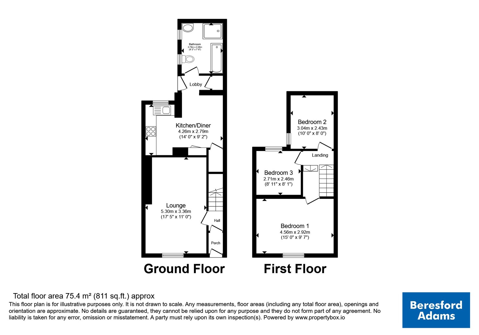23, Cecil Street, Isle of Anglesey floorplan
