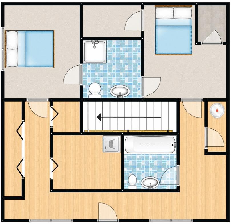 2 Bedrooms Terraced house to rent in Wall Street, Salford M6