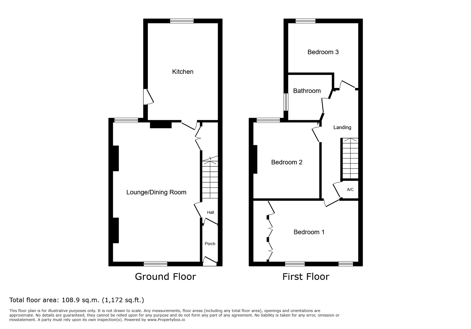 59, Armine Road, Swansea floorplan