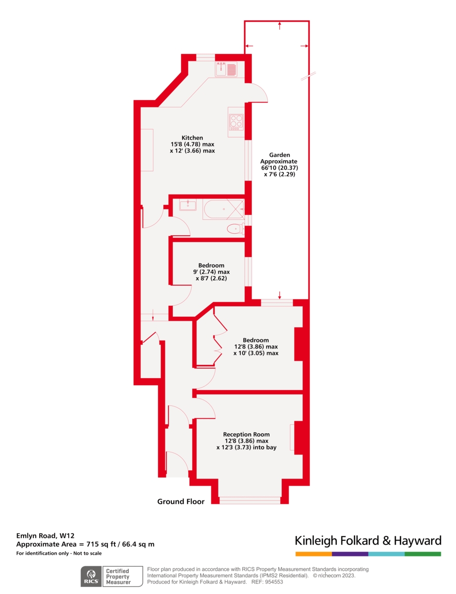 130, Emlyn Road, London floorplan