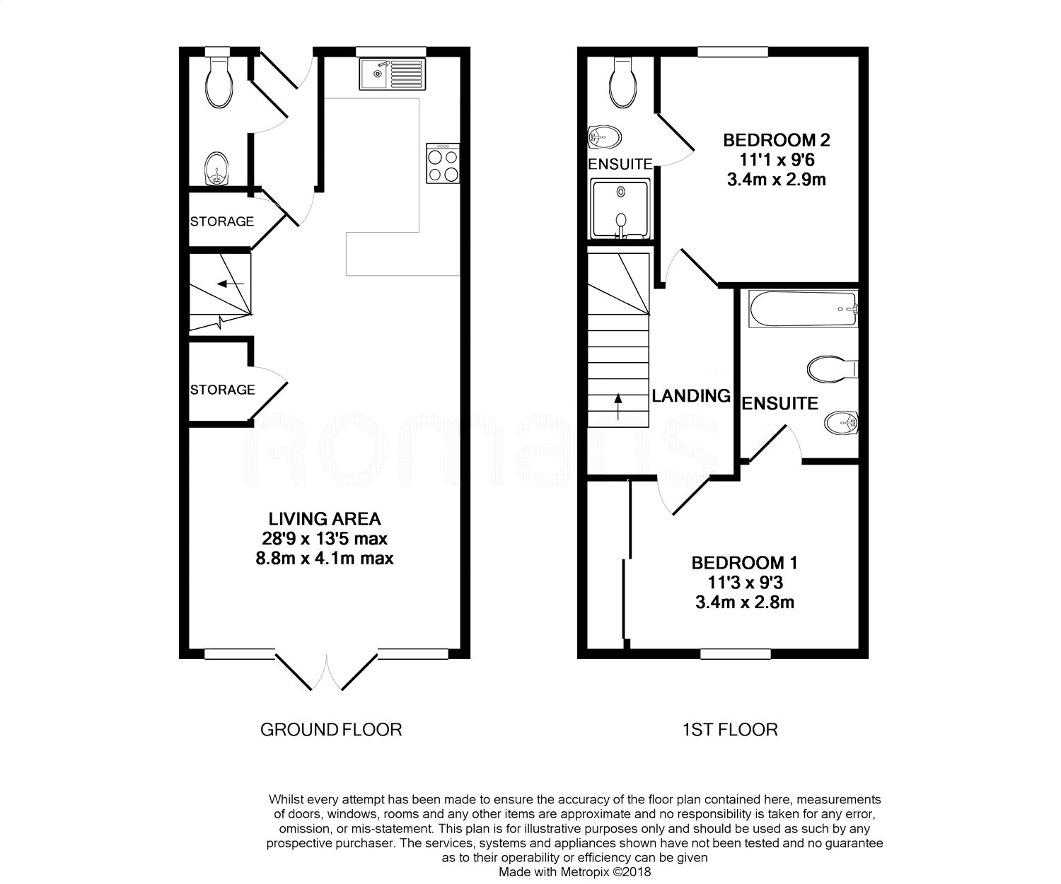 2 Bedrooms Terraced house for sale in St. Agnes Way, Reading, Berkshire RG2