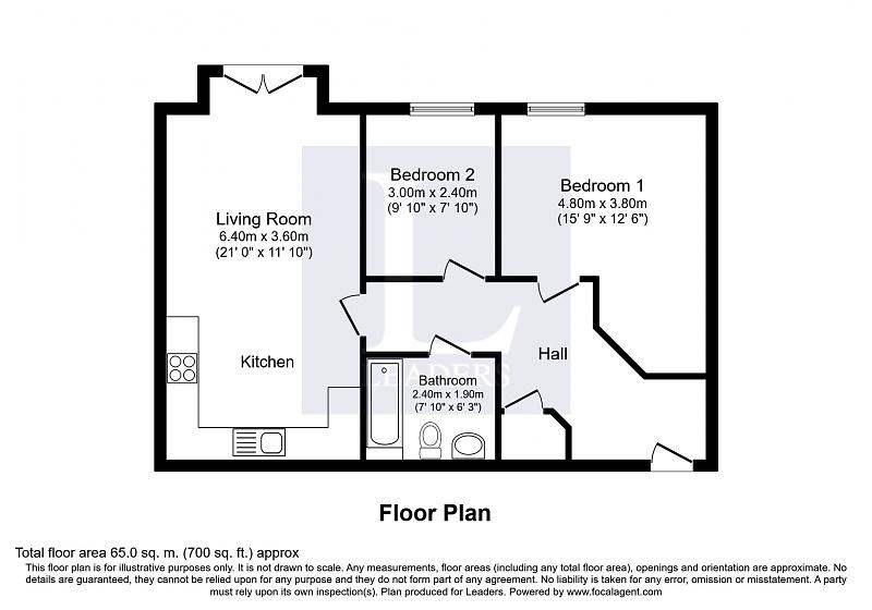 18, Millstone Court, Warrington floorplan