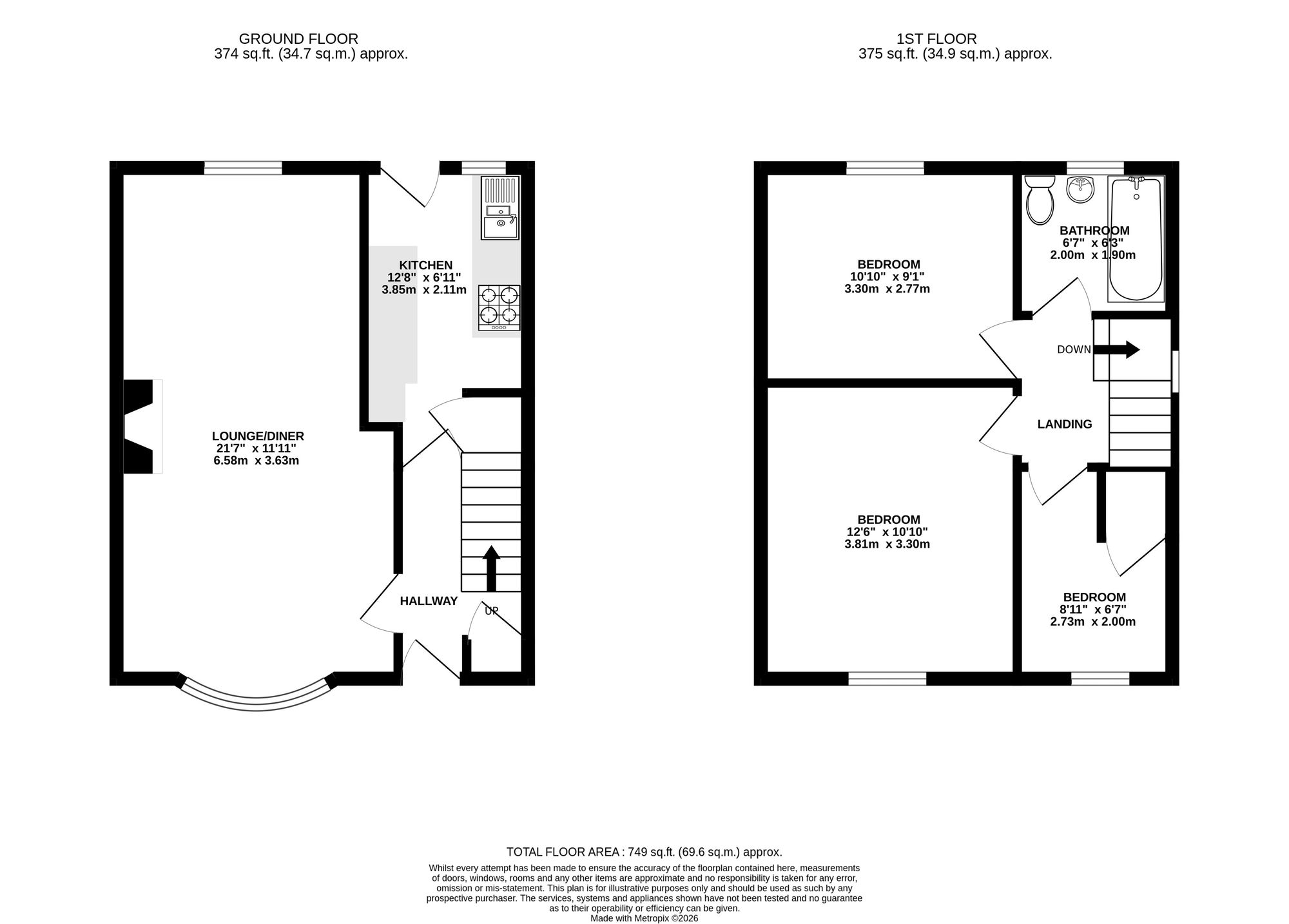35 Gaer Park Avenue, Newport floorplan