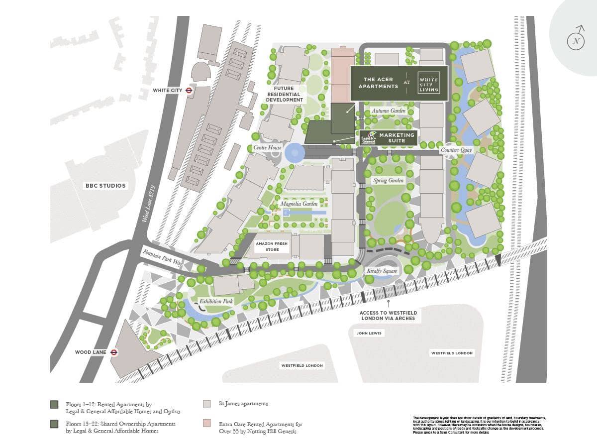 189, Acer Apartments, London floorplan