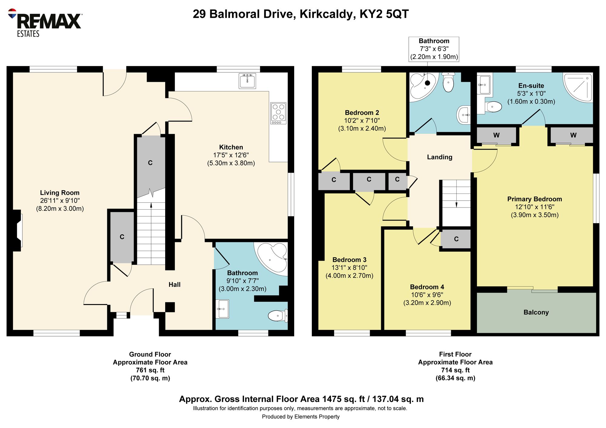 29 Balmoral Drive, Kirkcaldy floorplan