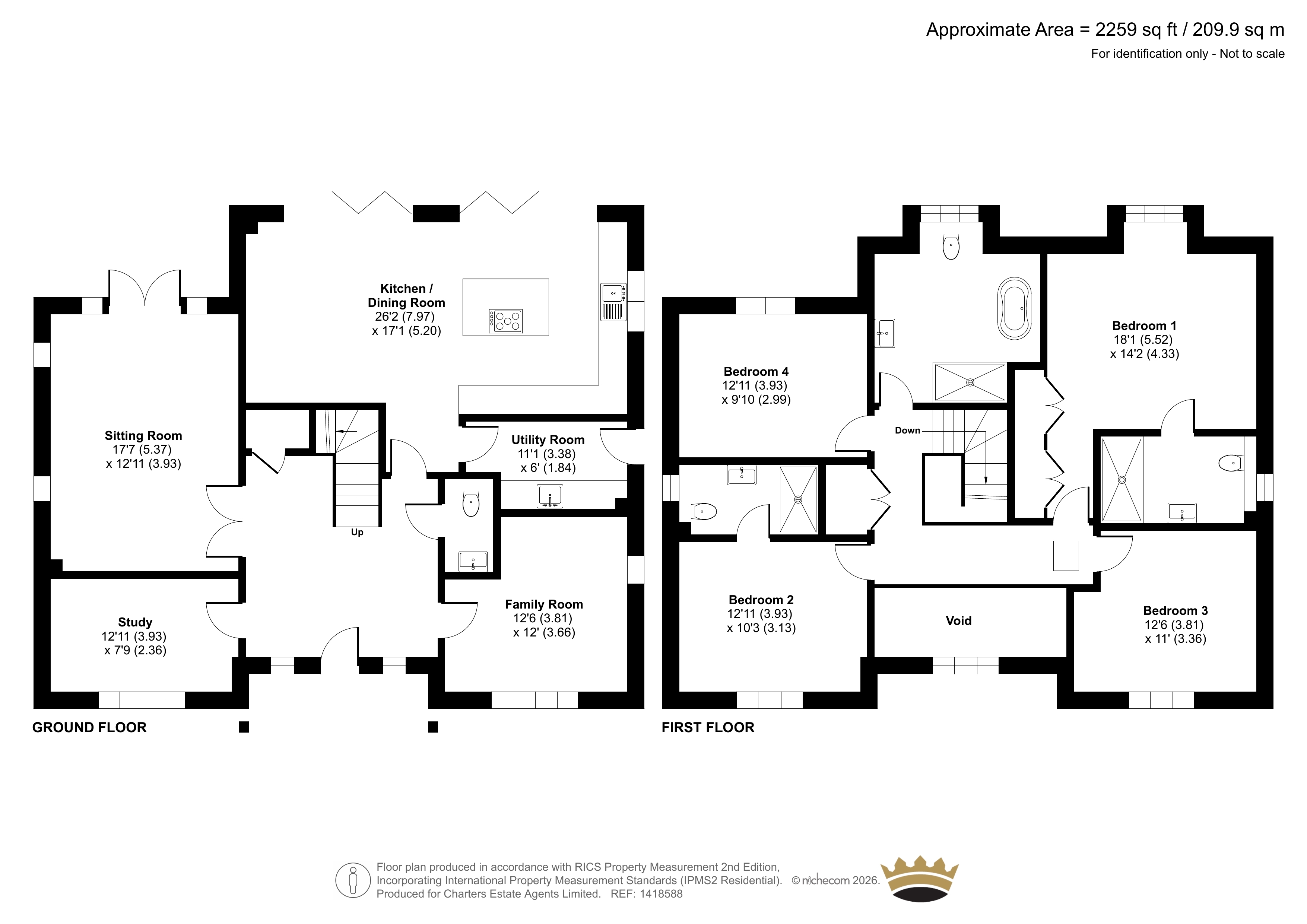 Plot 1 Oakfold Meadows,, Station Road, Alton floorplan