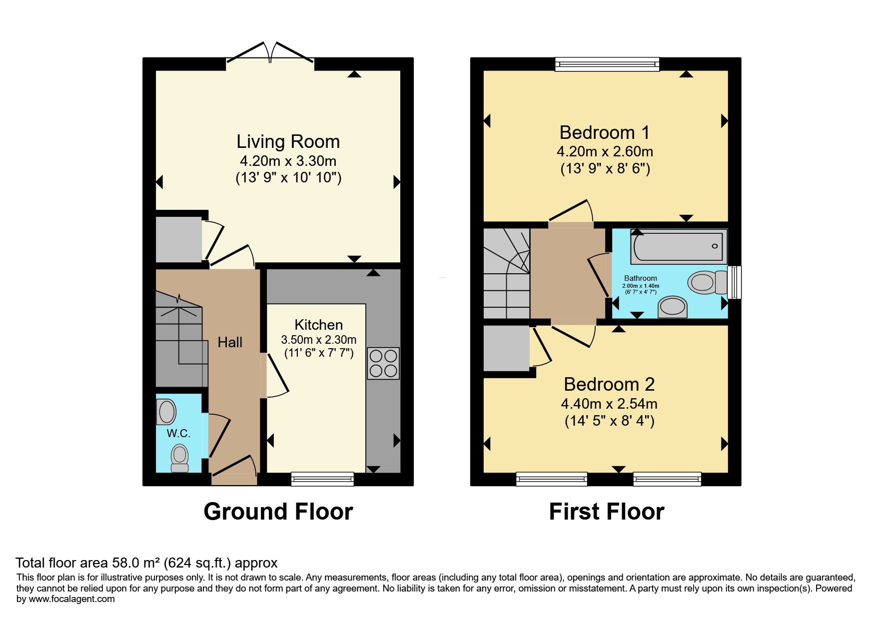 7, Webley Grove, Priory, Dudley floorplan