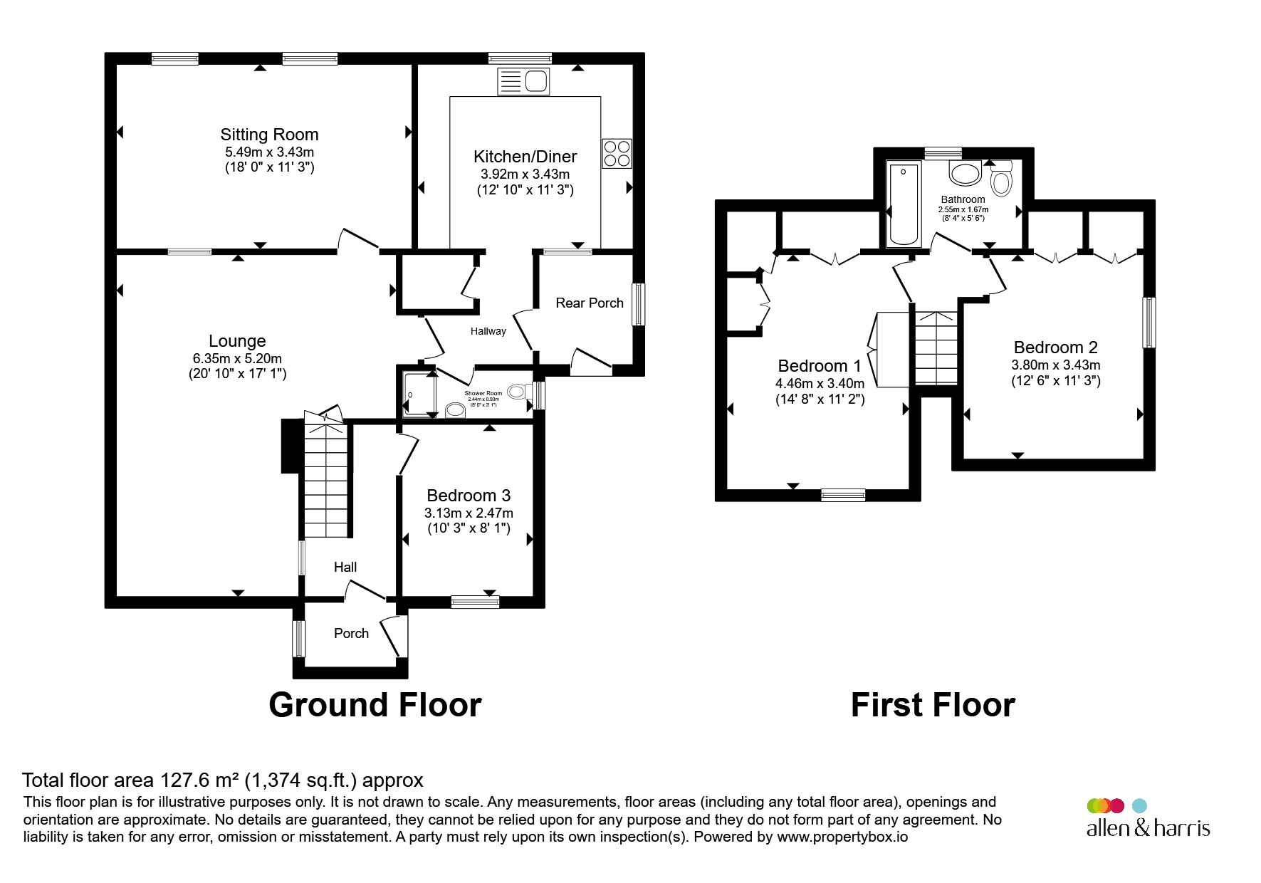35, Langside Park, Johnstone floorplan