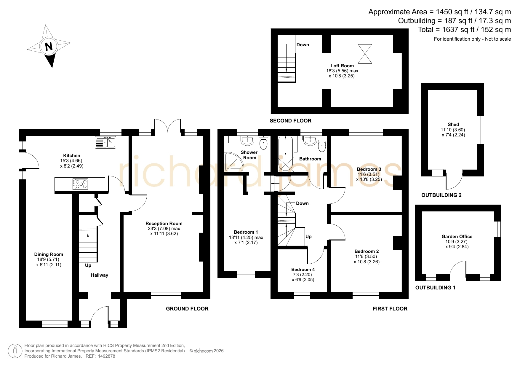 54, Collett Avenue, Swindon floorplan