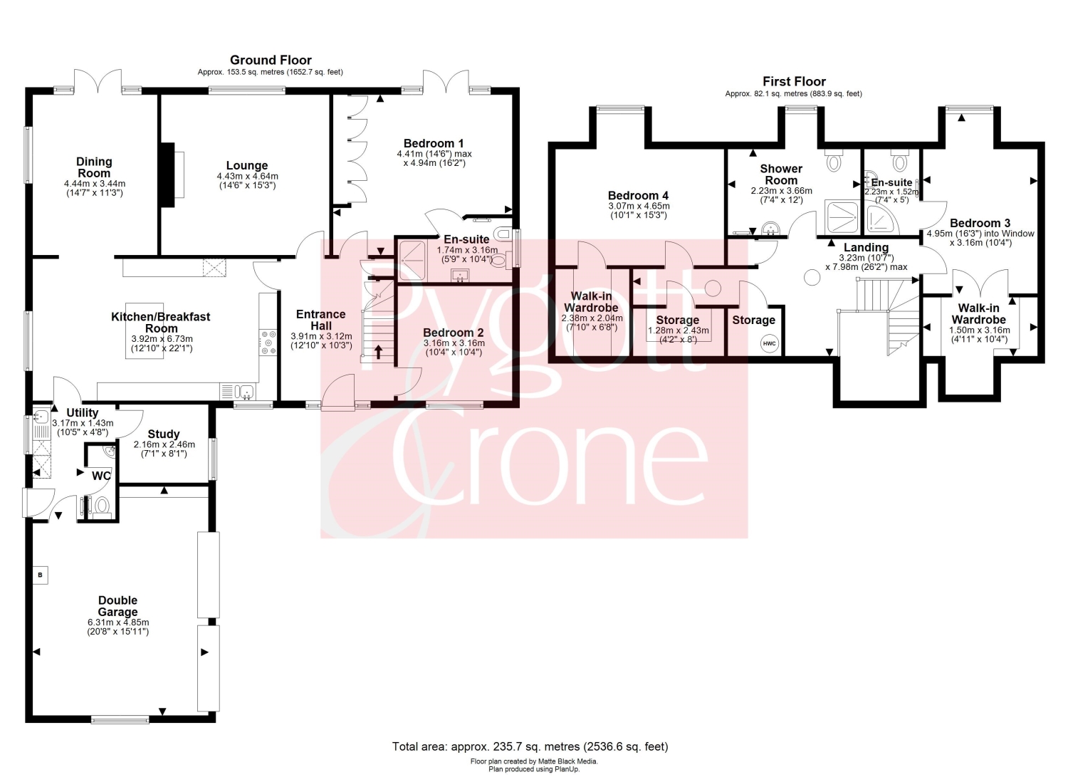 Willows End, 59A Silver Street, Lincoln floorplan