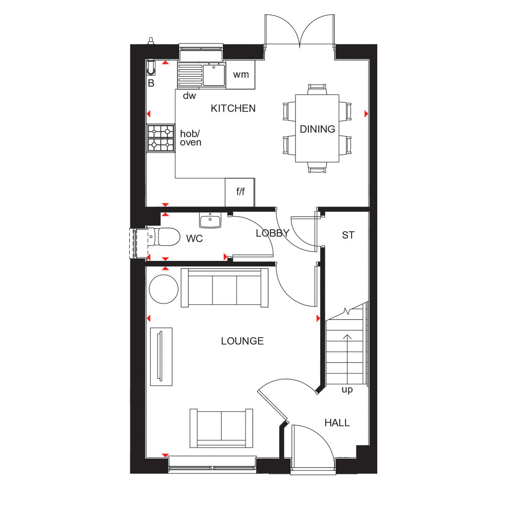 "Ellerton" at Yalberton Road, Paignton TQ4, 3 bedroom end terrace house for sale 66544301