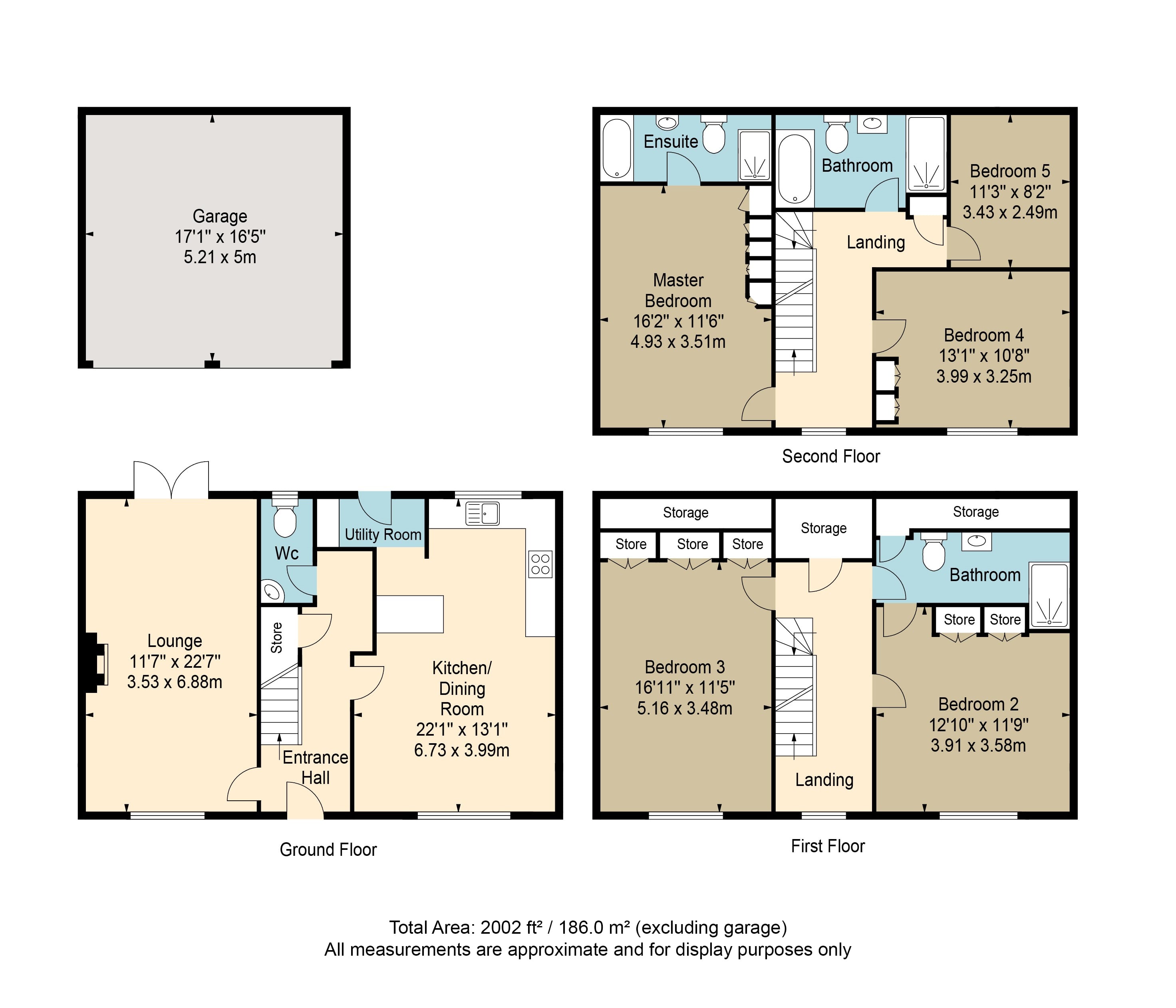 63 Ashford Crescent, Grange Farm, Milton Keynes floorplan