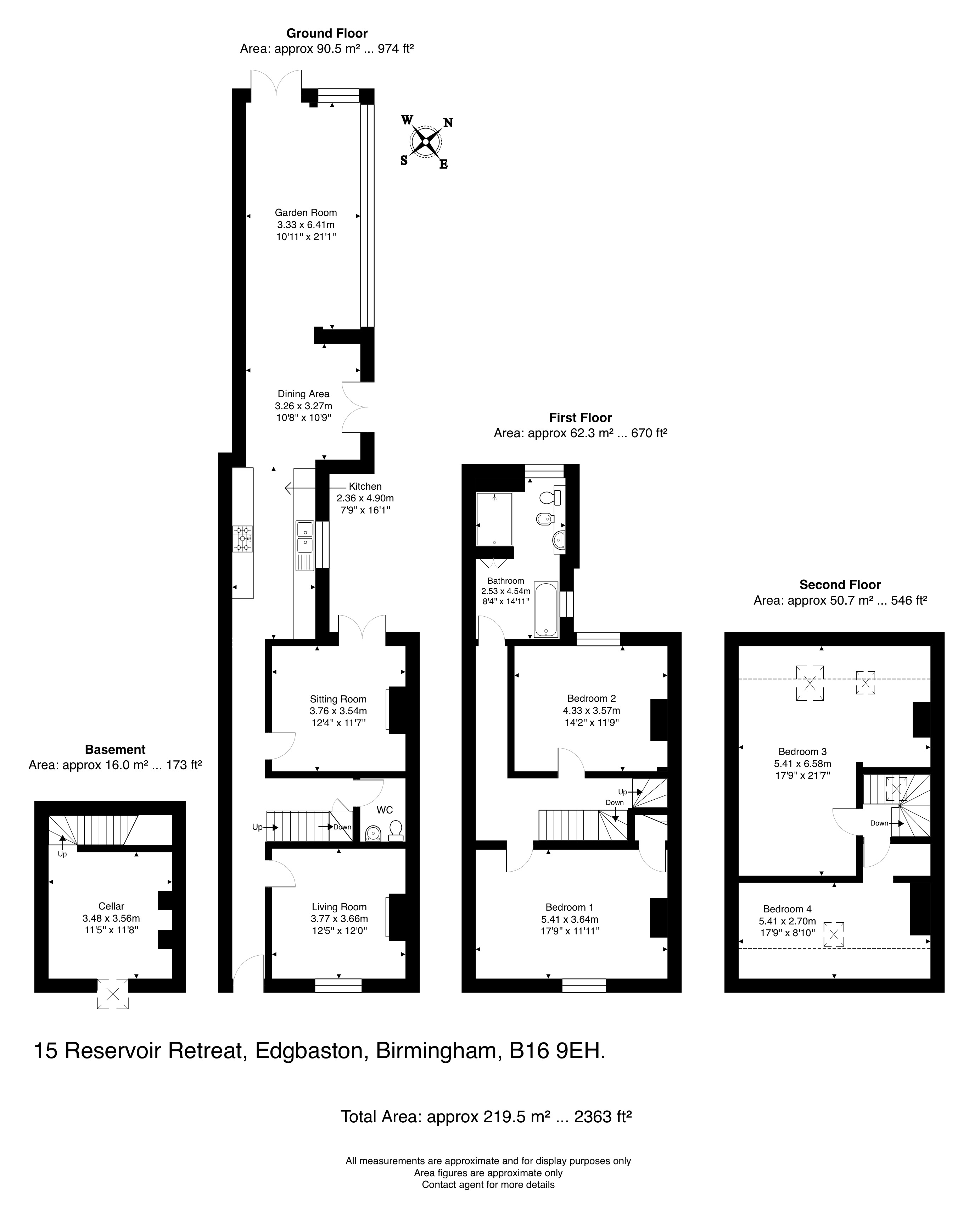 15, Reservoir Retreat, Birmingham floorplan