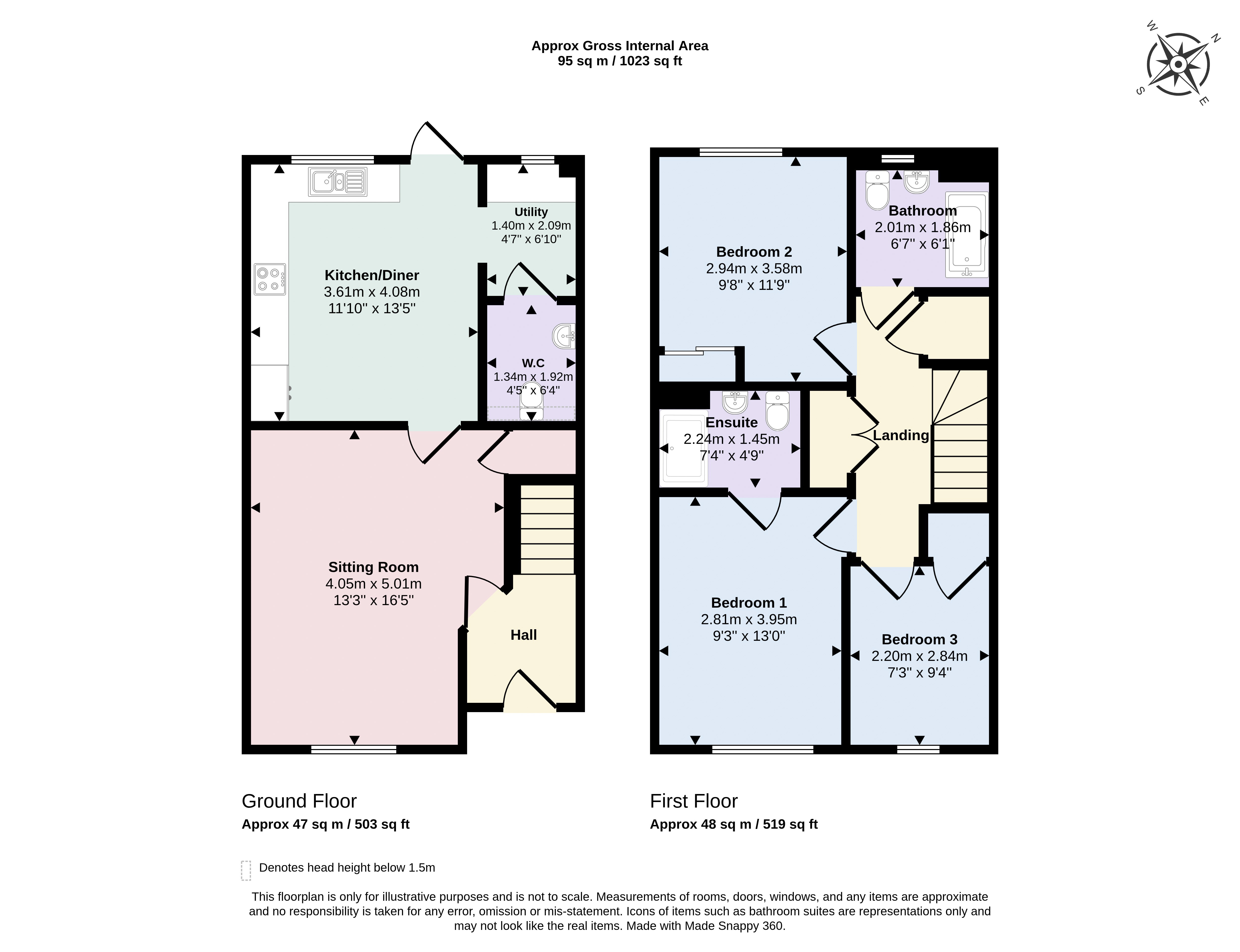 39, Whitaker Road, Bath floorplan
