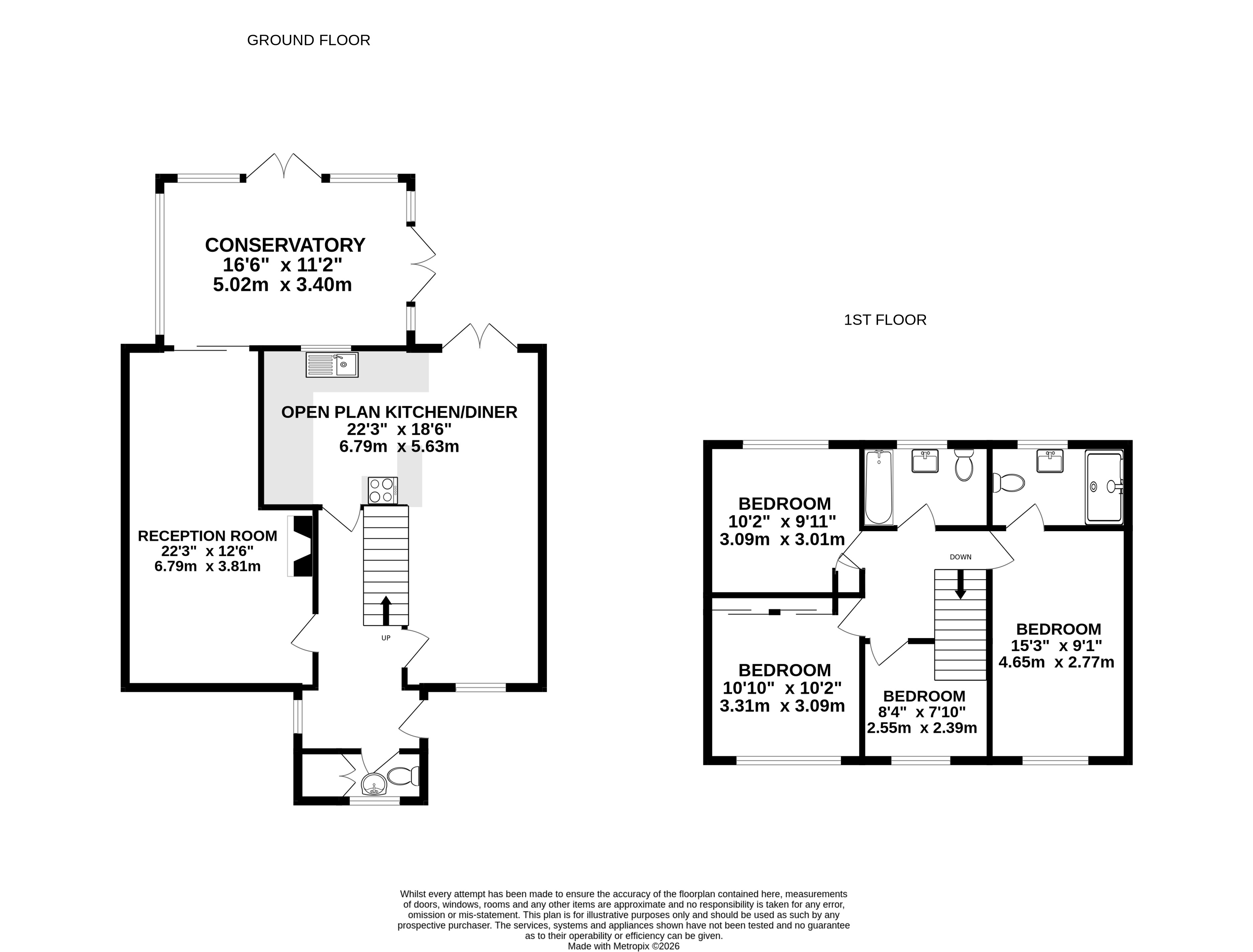 31, Wittmead Road, Camberley floorplan
