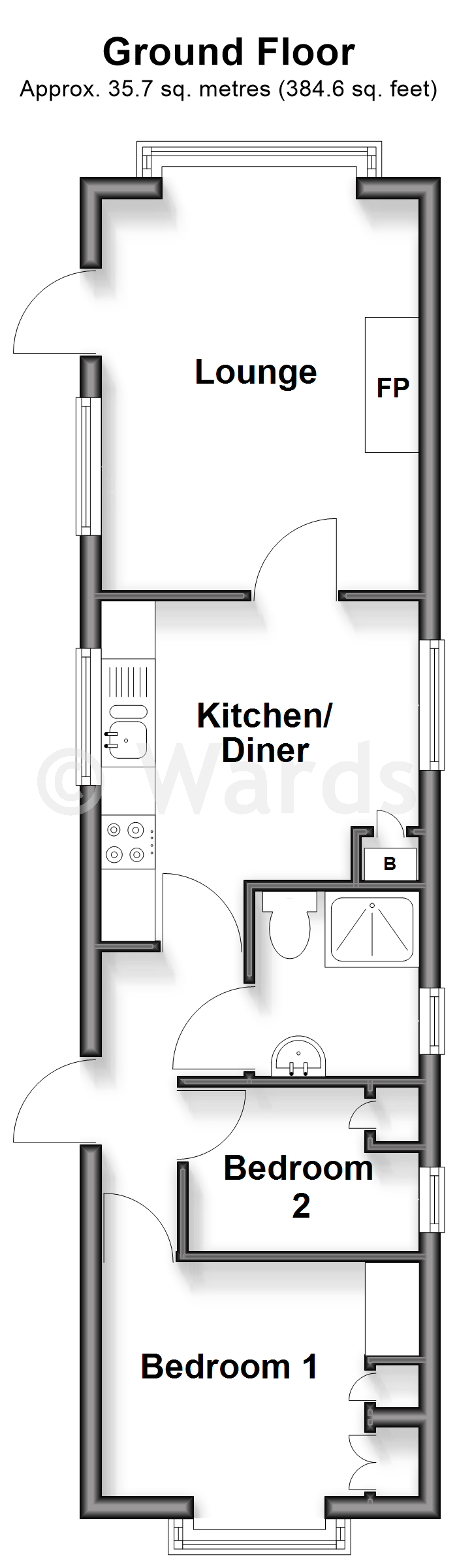 Wickens Meadow, Rye Lane, Sevenoaks floorplan